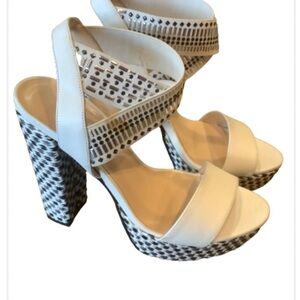 Pierre Darre Platform Heel Sandals